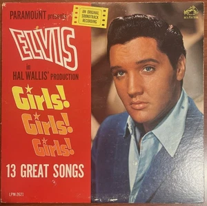 Elvis Presley Girls! Girls! Girls! - 1962 RCA Victor LSP2621 - Vinyl LP Record - Foto 1 di 7
