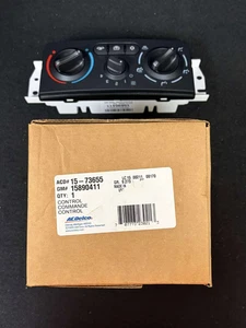 OEM GM HEAT & A/C CONTROL ASSEMBLY BLACK - Picture 1 of 5