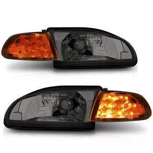 M-AUTO Headlight Assembly Compatible with 1992-1995 Honda Civic 2/3Dr, OE Sty... - Picture 1 of 12
