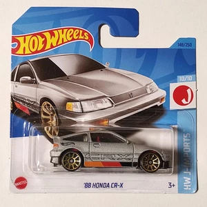 '88 Honda CR-X Grey Hot Wheels 2023 HW J-Imports 148/250 1:64 Short Card - Picture 1 of 2