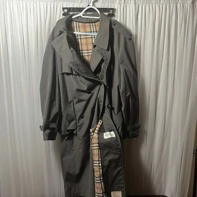 Тренч Charles Klein с клетчатой подкладкой размер 46R - Изображение 1 из 4