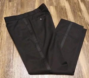 Hugo Boss Smoking Hose Flatfront Gr. W42xL29 (SCHWARZ) - Bild 1 von 15