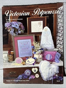 BETTE ASHLEY DESIGNS ~ VICTORIAN POTPOURRI ~ CROSS STITCH PATTERN  - Picture 1 of 2
