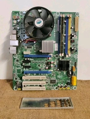 Pegatron IPA EL-GS • Scheda ATX DDR2 RAM 4GB Motherboard Socket 775 +CPU INTEL✅ - Immagine 1 di 4