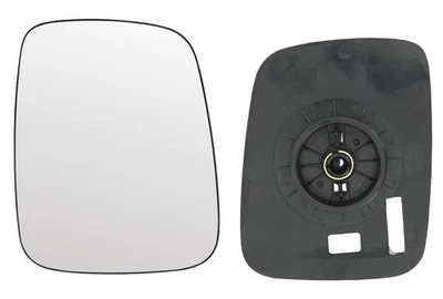 Spiegelglas rechts für VW T4 1990-2003 Konvex Außenspiegel manuell - Bild 1 von 4