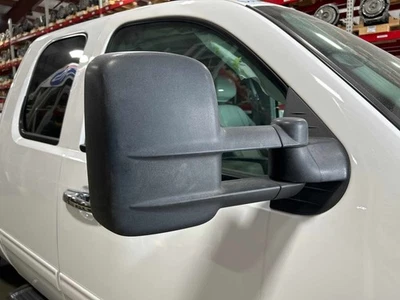 2011 Chevy Silverado 1500 porta espelho passageiro direita potência com sinais preto fabricante de equipamento original - Imagem 1 de 2