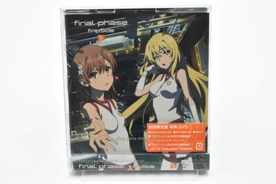 A Certain Scientific Railgun T OP THEME Fripside-Final Phase-CD DVD Ltd/Ed Japan Foto 1 de 2