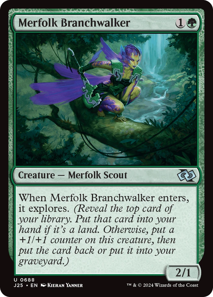 MTG Merfolk Branchwalker (English) J25 - Image 1 of 1