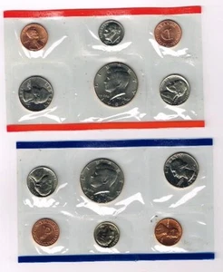 1987 P & D US Mint Set United States Original Government Packaging Cello - Picture 1 of 1