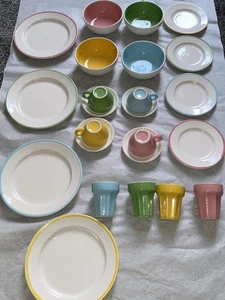 IKEA DUKTIG 22 teiliges Keramik Milchshake Teeservice Kinderspielset Teller Pfannen - Bild 1 von 18