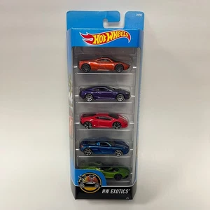 Hot Wheels HW Exotics 5 Pack Pagani, Lamborghini, Porsche, Aston Martin - Picture 1 of 10