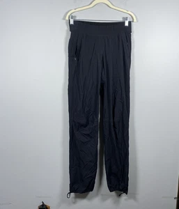Lululemon Run Dog Runner Black Fleece Lined Leggings Pants Women's Sz 4 Hiking - Picture 1 of 11