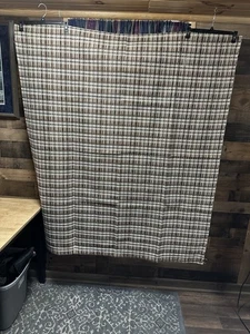 Vintage Excellent Woven Brown Multicolor Curtains 4 Panels in Total - Picture 1 of 4