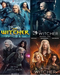DVD The Witcher Season 1-4 (2025) SEPARATE HD All Region English Subtitle - Picture 1 of 13