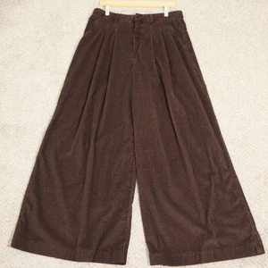 Anthropologie Maeve Damen Hose 14 Avery Plissee weites Bein Cordhose - Bild 1 von 9