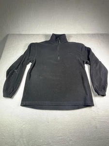 Polar Edge Arctic Fleece Pullover 1/4 Zip Jacket Sweater Men’s Size Small Black - Picture 1 of 6