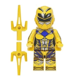 2 inch Custom Power Ranger, Yellow Ranger Minifigure, New/Mint - Picture 1 of 1