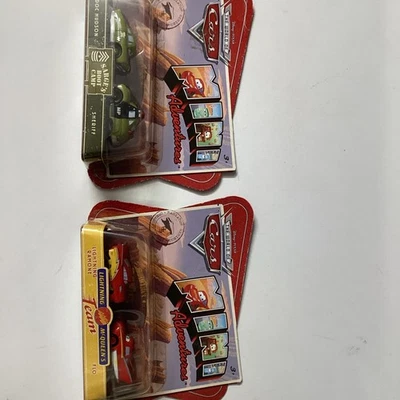 Disney Pixar Cars MINI DOC HUDSON & SHERIFF @ Lightning Ramone @ McQueen Nuevo Foto 1 de 4