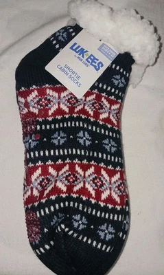 Luk Ees By Muk Luks Cabin Sweater Socks Women's 6-10. New - Image 1 of 4