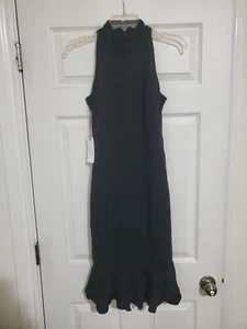 Ali & Jay High Neck Sleeveless Dress Black XS A6 - Picture 1 of 8