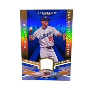 Chin-Lung Hu SS CH LA Dodgers 2009 Upper Deck Spectrum Spectrum Swatches Blue - Picture 1 of 2