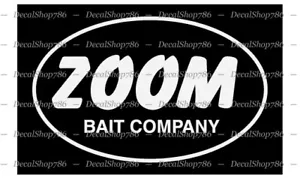 ZOOM Fishing Bait Company - Outdoors Sports - Vinyl Die-Cut Peel N' Stick Decals - Picture 1 of 1