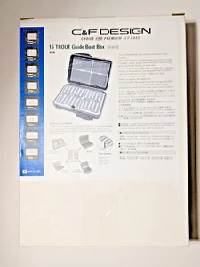 C&F DESIGN 16 Trucha Guía Barco Caja CF-5016 Pesca con Mosca 11.57"x3.58"x8.54" - Imagen 1 de 8