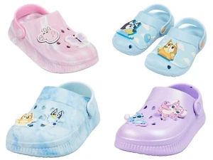 BOYS GIRLS CHARACTER CLOGS SANDALS + CHARMS SUMMER BEACH SLIDERS UK SIZE 5-12 - Picture 1 of 5