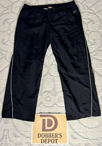 Nike the Athletic Dept Track Pants Women XL Mesh Lined Activewear Sporty Black - Picture 1 of 9