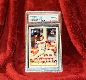 BARTOLO COLON 1995 BEST TOP 100 #16 RC KINSTON INDIANS PSA 10 🔥 ROOKIE - Bild 1 von 2