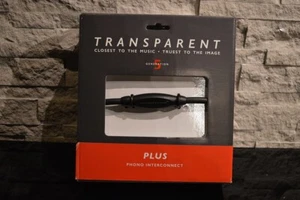 Transparent Audio PLUS Phono Interconnect - 5-pin DIN to RCA - 1M (3.3') Pair - Picture 1 of 5