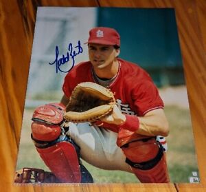 MLB Baseball Todd Zeile St. Louis Cardinals Autographed 8x10 Signed Photo #2