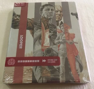 Looper (2012) - Regular Edition Mondo X Steelbook Blu-Ray | New | Rare - Picture 1 of 3