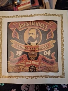 Vintage Jack Daniels Tennessee Whisky JD poster 1988 liquor Whiskey Vtg Retro - Picture 1 of 3