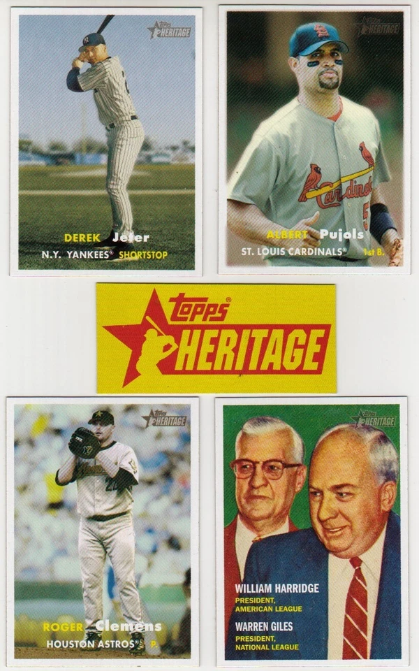 2006 Topps Heritage Base Cards #1-485 complete your set******** You Pick***** - Image 1 of 1