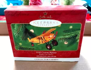 Vintage Hallmark Andenken Ornament 1930 Custom Doppeldecker Kiddie Car Classics 2001 - Bild 1 von 7