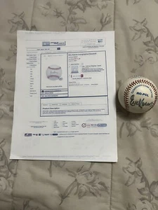ERIC KARROS SIGNED AUTOGRAPHED BASEBALL - Picture 1 of 6