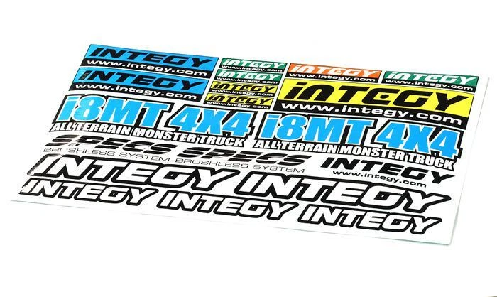 Decals Integy Style Type II Stickers Sheet - Image 1 of 1