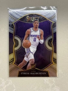 Tarjeta de novato Select Tyrese Haliburton Concourse 2020-21 (RC) #72 - Imagen 1 de 2