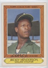 1985 Topps Woolworth's All-Time Record Holders Box Set Rickey Henderson #17 HOF