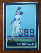 1991 BALLSTREET KEN GRIFFEY JR NM-MT B-43