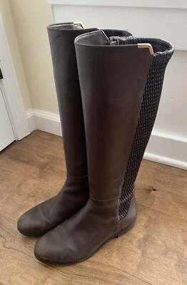 Cole Haan Womens Rockland tall Boots Brown Leather Size6.5C - Image 1 of 4