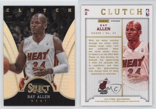 2013-14 Panini Select Clutch Silver Prizm Ray Allen #2 HOF
