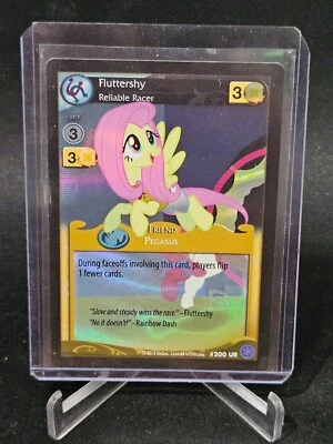 My Little Pony CCG Crystal Games Fluttershy 2014 ultra raro ur #200 mlp Foto 1 de 2