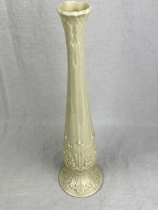 Jarrón florentino alto LENOX hecho en EE. UU. 11" blanco crema Grannycore vintage - Imagen 1 de 9