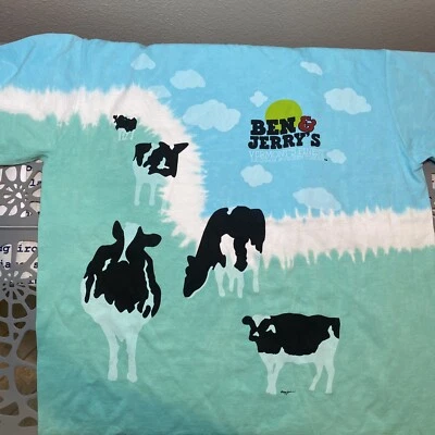 Sorvete Ben And Jerry’s Euphoria grande azul líquido AOP estoque morto novo sem etiquetas (21/29) - Imagem 1 de 4