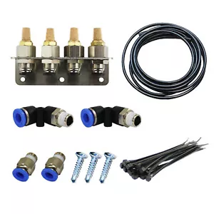 4 Port Universal Diff Breather Kit Transfer Case (passt Nissan Toyota Mitsubis... - Bild 1 von 1