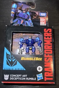 Transformers Studio Series Core Concept Art Decepticon Rumble Blue Actionfigur - Bild 1 von 7