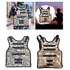 Kids Outdoor Vest with 2 Pocket Waistcoat for Game Exploration Party Favors