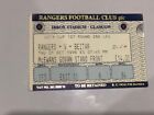25 Diff Rangers Big Match Tickets - 1981 To 1999 - You Choose